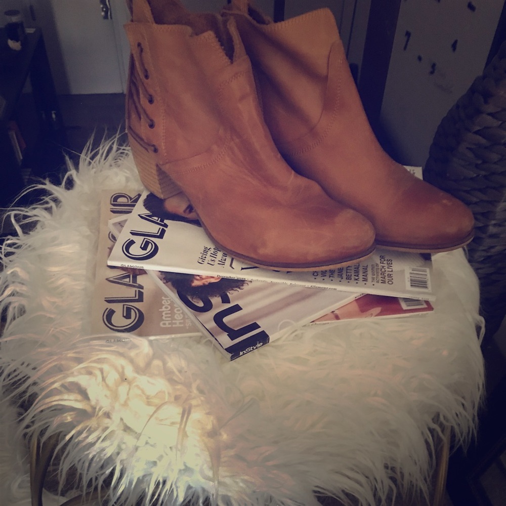 Sixtyseven tan leather boots